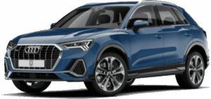 Audi Q3 blauw – representatieve SUV in de categorie “Zoek op type auto” op Watkanikleasen.nl
