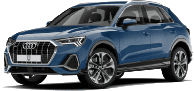 Audi Q3 blauw – representatieve SUV in de categorie “Zoek op type auto” op Watkanikleasen.nl